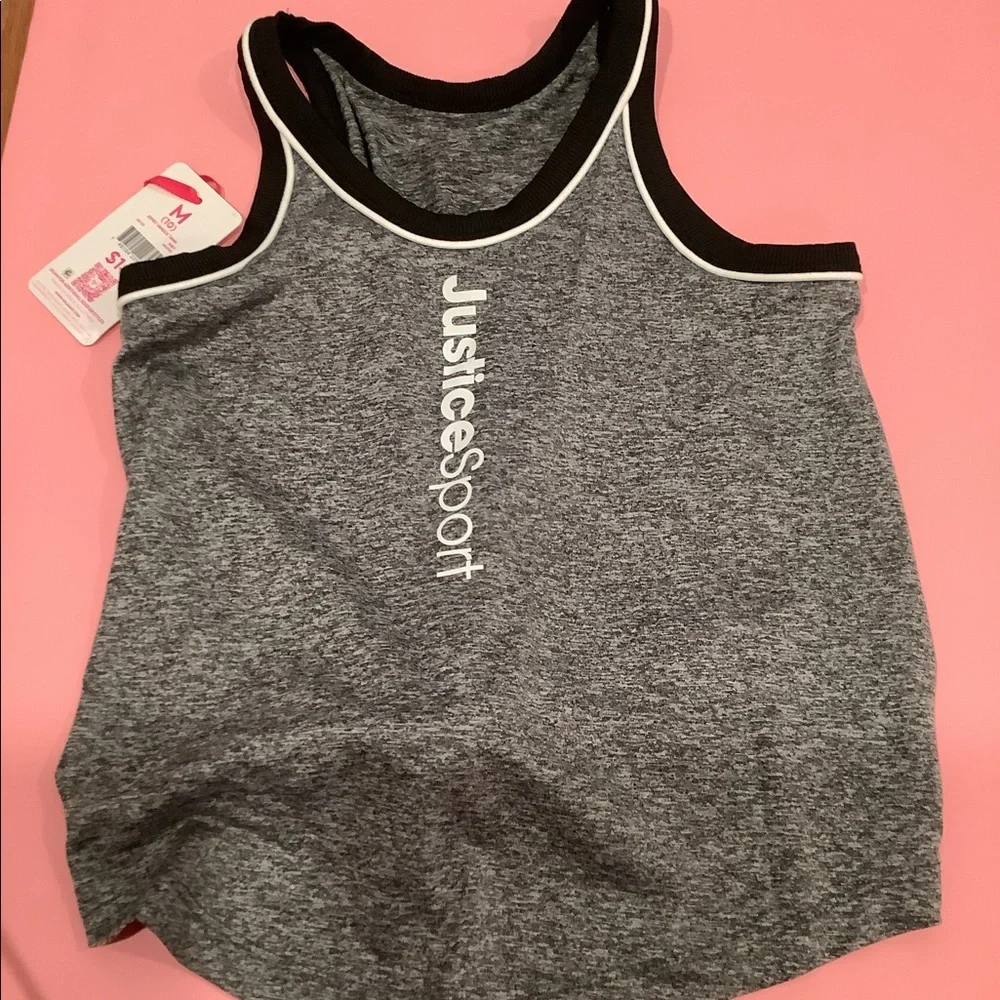 New Justice Girls J-Sport Essential Tank. Size 10